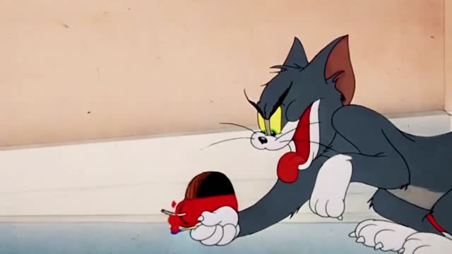《猫和老鼠》汤姆猫玩弄杰瑞,结果自己却悲剧了!