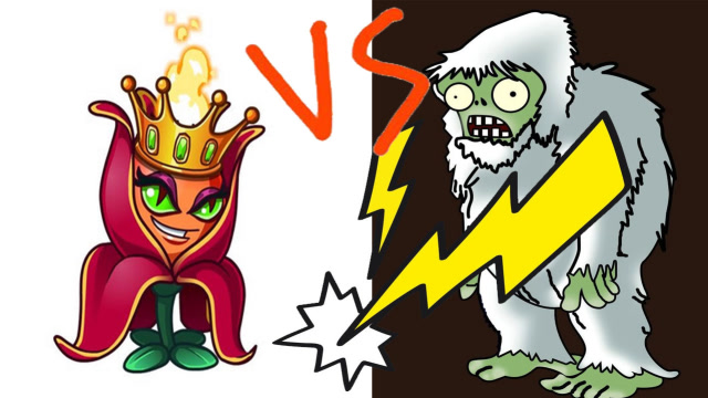 植物大战僵尸2:这火焰花女王的火焰能烧掉雪人僵尸吗