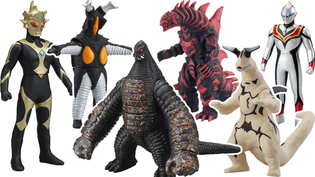 奥特曼玩具模型试玩,怪兽哥莫拉艾雷王雷德王角色介绍