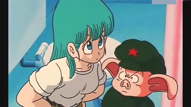 龙珠:布玛来到了乌龙的房子,看了下他的浴室,还说他这也太寒酸