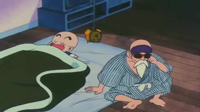 龙珠小悟空与兰琪一块睡觉,把龟仙人羡慕的不得了