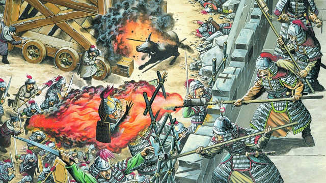 古代战争中怎样守城?