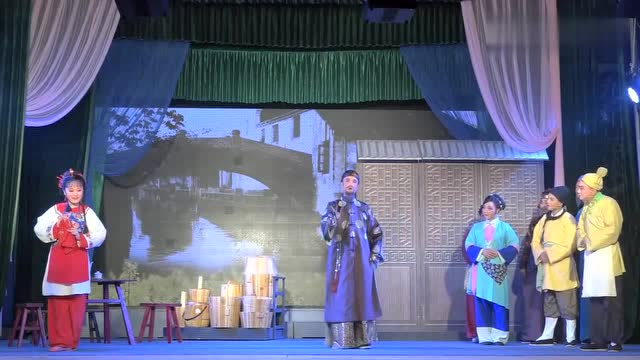 越剧《九斤姑娘-十只桶》选场,胡彦华饰张箍桶,经典