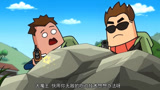 香肠派对：不愧是大魔王，一把手枪就灭了一个队，这把吃鸡稳了！