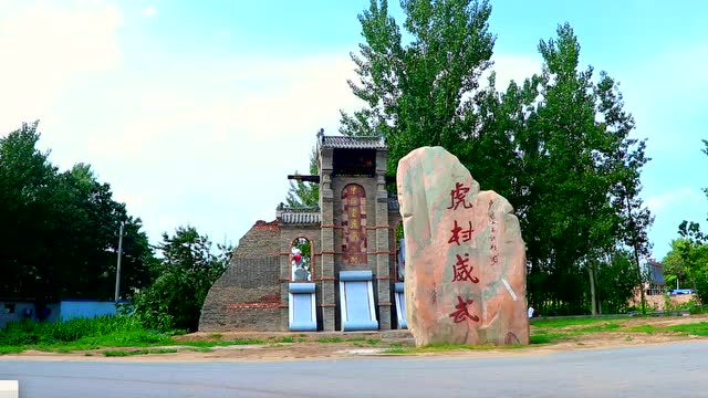 "媒动特色弘扬有我"探访画虎村