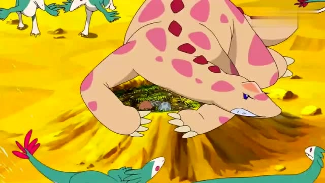 食草恐龙生的蛋被一群窃蛋龙破坏的只剩两个,都哭了好可怜啊