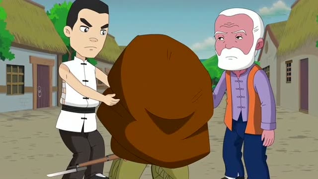 小兵杨来西:日本人进村,到处放火搞破坏,被村民们抓住一顿收拾