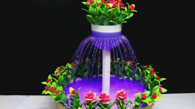 老外的创意制作手工制作创意绿植喷泉网友收藏操作步骤