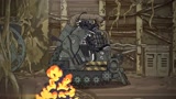 坦克世界动画：小坦克举着火把发现了什么