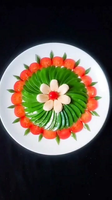 简单又大气的漂亮摆盘,家里来客人这样做真是美爆了