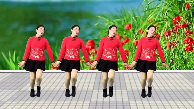 流行广场舞《花蝴蝶》,动作优美,舞步轻盈,一看就能学会!