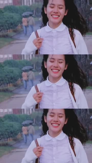 假如爱有天意经典场面孙艺珍雨中跑步我爱了