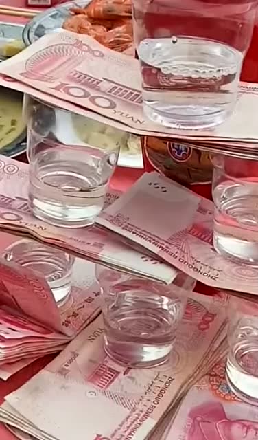 伴郎恶搞新郎,想拿份子钱必须要喝这些酒,这也太坏了吧!