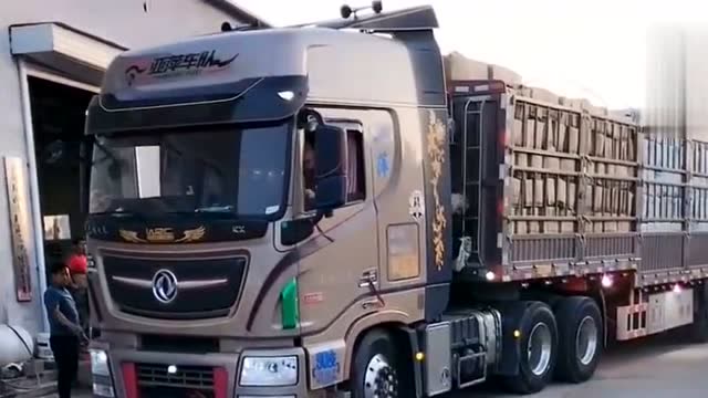 卡车女司机实力跳磅,竟然引起这么多人围观,真是活久见