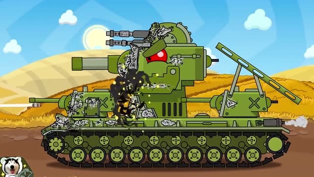 坦克世界动画:来自波兰重坦的驰援!kv6终于要直面对手了吗?