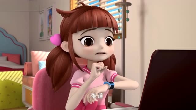 皮皮鲁安全特工队:鲁西西在家接到红鼻子和蓝鼻子打来的诈骗电话