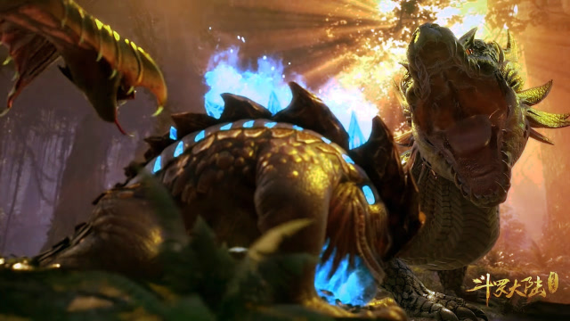 这只萌萌的麟甲兽,不幸成为了史莱克七怪的"盘中餐"