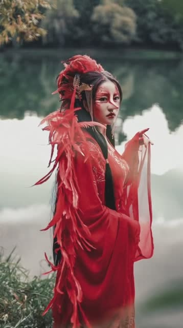 山海经朱雀拟人妆来啦!二十八星宿了解一下吧!