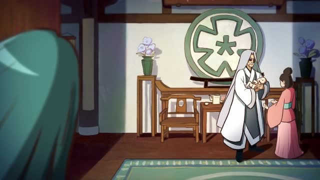 《刺客伍六七》梅花大侠带回女人生下了一个男孩,那会不会是伍六七?