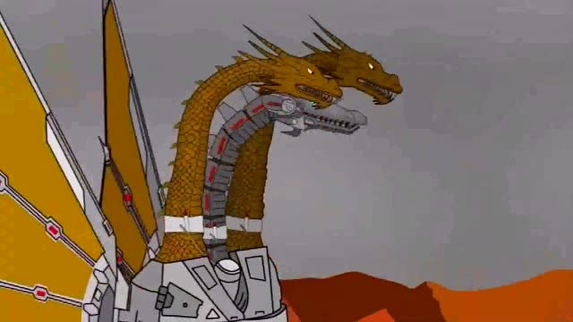 哥斯拉:火龙对战三头龙