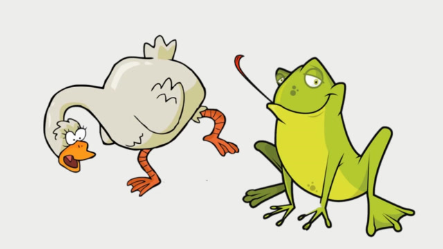 脑筋急转弯:癞蛤蟆如何吃到天鹅肉的?