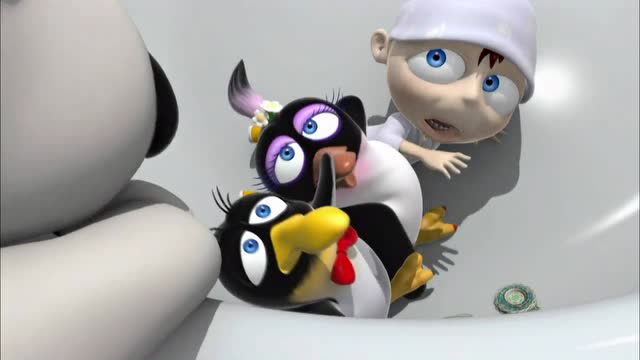 倒霉熊之茶杯旅行记:白熊一直追着多多,把大家都吓坏啦