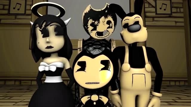 班迪和墨水机器还是喜欢小时候的班迪可爱又灵动