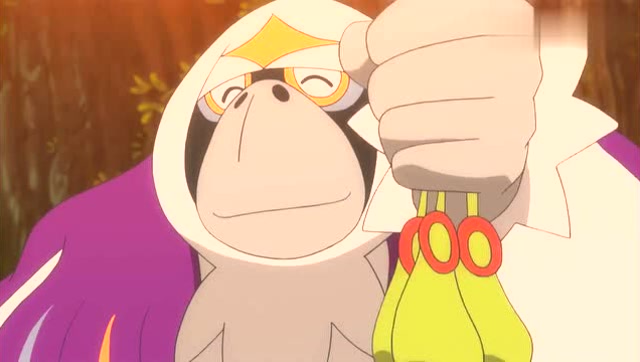 精灵宝可梦智挥猩给了一杯凤梨汁穿着熊对战就结束了太逗了