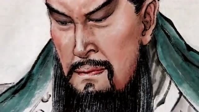 画夜读春秋关公画像你们觉得像不像关二爷真的是超级的好看