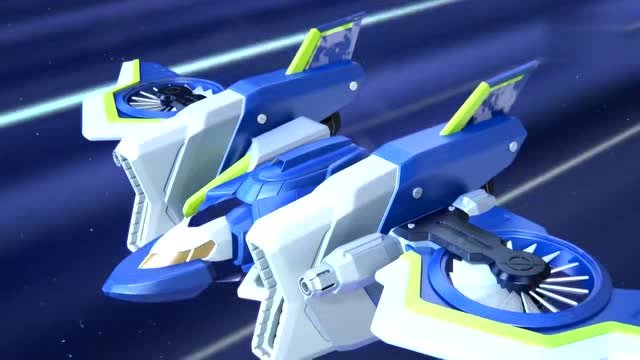 巨神战击队:旋天号的动力不足时,和巨神拯救机合体了