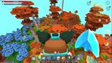 迷你世界：熊孩子会瞬移！直接飞到树顶