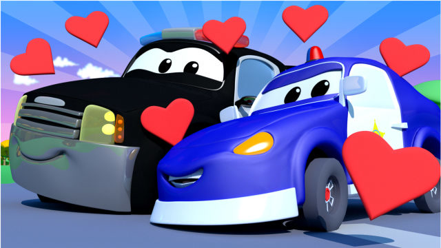 汽车城合集  第136集 特别的父亲节 宝贝巡逻队