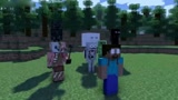 Minecraft动画：怪物学院如果野营遇上汽笛人