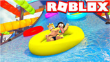 Roblox水上乐园：带你体验极速坠落失重的感觉！