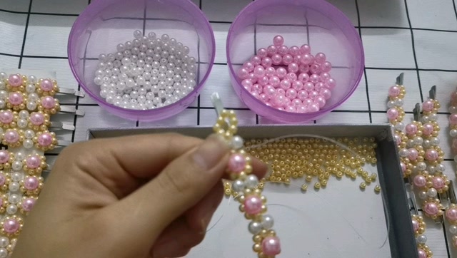 手工活发夹加工外发,一字夹发夹加工0.9元