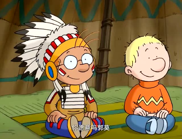 百变马丁:酋长被大家友情所打动,于是他愿意让郭莫回到他的世界