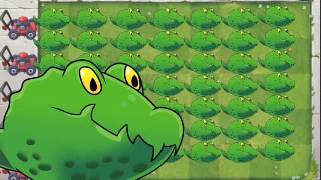 植物大战僵尸:用4阶鳄梨打超z联赛!对手太厉害,猫尾草紧急支援