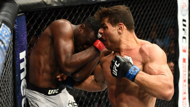 ufc魔鬼筋肉人保罗科斯塔精彩ko集锦阿迪萨亚危险了