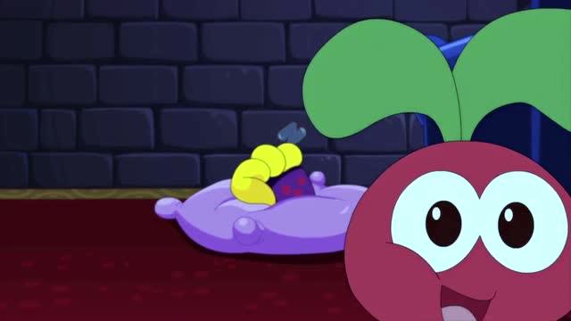 摩尔庄园:拉仔变成纸张逃脱出来,骰子醒来,差点被发现