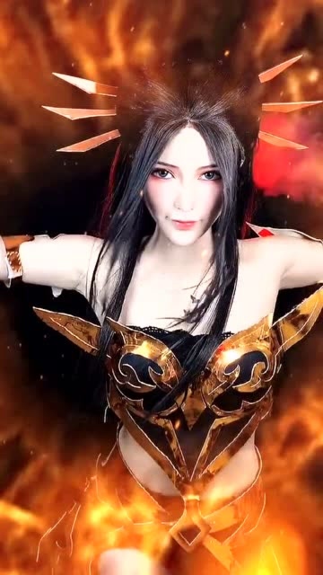 焰灵姬cos:借你的身体给奴家打个火如何?