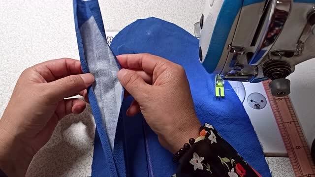 手工缝袖口方法图解图片