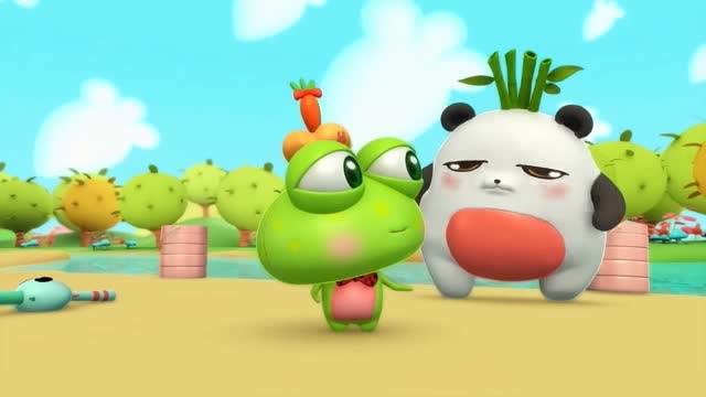 逗逗迪迪之酷比侦探:胖熊在河里钓鱼,却钓上来一个青蛙王子!