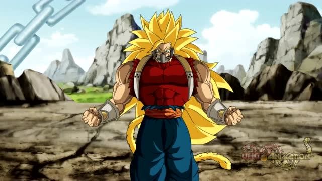 堪巴变身超级赛亚人形态,实力变强很多