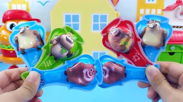 开箱试吃零食"熊出没奶酪棒",趣味好吃挡不住