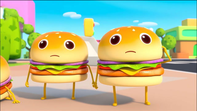 宝宝巴士:小汉堡,哪里跑!