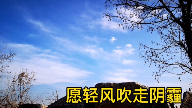 云淡风轻,一年好心情!