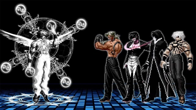 拳皇mugen:银·大蛇vs超级boss,来一个秒一个根本不是一个级别