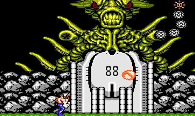 吃鸡再好,也没小霸王好玩.魂斗罗一代(第三关)