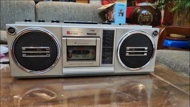 打理一台日本松下录音机,音乐响起那一刻,我陶醉了