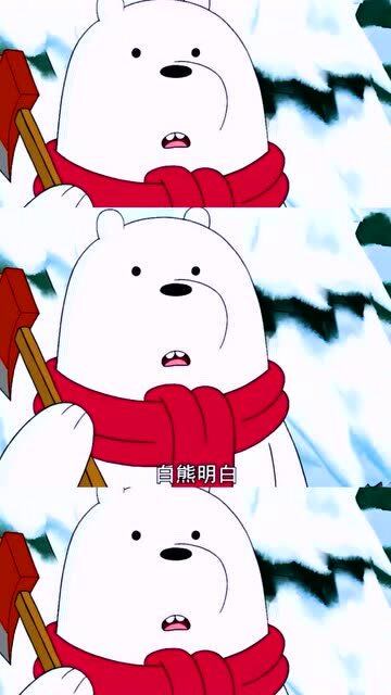 "白熊明白,白熊也爱过",这个白熊的声音也太有磁性了吧